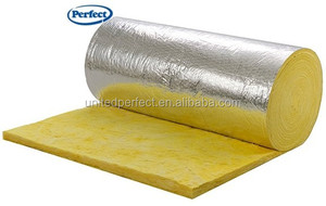 Feuille <span class=keywords><strong>de</strong></span> <span class=keywords><strong>laine</strong></span> <span class=keywords><strong>de</strong></span> <span class=keywords><strong>verre</strong></span> industrielle PERFECT avec revêtement FSK thermoscellant |   Film blanc ignifuge, <span class=keywords><strong>isolation</strong></span> en tissu noir - Product Image 2