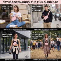 Tas Pinggang GPS Anti Air Bahan Nylon dengan Logo Custom, Dapat Disesuaikan, Grosir, untuk Tas Selempang Sporty, Tas Pinggang Serbaguna, Tas Santai untuk Perjalanan