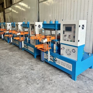 Machine à fabriquer des <span class=keywords><strong>Crocs</strong></span> automatique pratique avec poussoir de matrices, presse de vulcanisation du caoutchouc avec panneau de commande PLC et écran tactile - Product Image 4