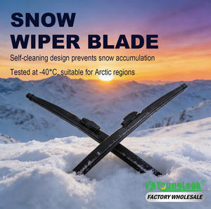 Escobilla Limpiaparabrisas para Nieve, Elimina Hielo Delgado a -40°C, Borde de Grafito y Caucho Natural, Ajuste Universal, Sin Acumulación de Nieve, Marca Privada, MOQ 50 - Product Image 4