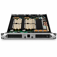 Amplificateur de puissance numérique de classe D 1U 2 canaux 4200W 8 ohms, amplificateur audio professionnel pour caissons de basses de scène, système de sonorisation PA