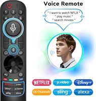 AN-MR24GA Télécommande vocale magique pour LG-TV - Remplacement de la télécommande Magic Remote MR21 MR22 MR23 avec fonction de reconnaissance et de pointeur