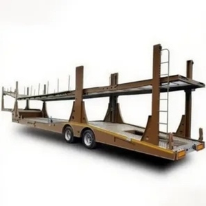 Remorque robuste fiable de transporteur de voiture pour le transport de véhicules utilitaires et les <span class=keywords><strong>services</strong></span> logistiques automatiques - Product Image 6