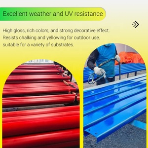 Pintura Metálica de Resina Alquídica a Base de <span class=keywords><strong>Agua</strong></span>, Resistente a los Arañazos, para Recubrimiento Protector de Estructuras de Acero, Precios <span class=keywords><strong>al</strong></span> por Mayor - Product Image 3