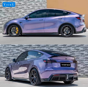 Kit de Carrocería de Nuevo Diseño para Tesla Model Y, Estilo Yofer, Piezas de Auto, Lip Delantero, Difusor Trasero, Faldones Laterales, Material PP, Conversión - Product Image 5
