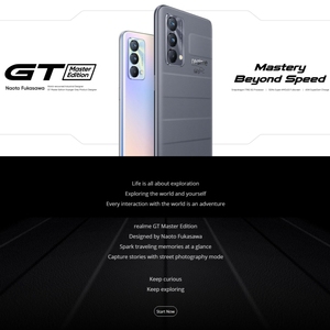 Máy Ảnh Realme GT Master 64MP Chính Hãng 8GB + 265GB 6.43 Inch Realme UI 2.0 / Android 11 5G Hỗ Trợ Điện Thoại Thông Minh <span class=keywords><strong>Google</strong></span> Play - Product Image 4