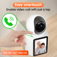 Caméra d'appel vidéo bidirectionnelle hors site maison sans fil 2 millions de téléphones portables HD moniteur de réseau à distance