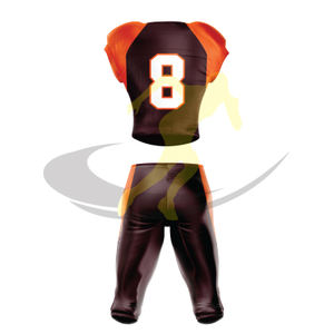 Sublimation complète personnalisée vêtements de sport pour jeunes maillot de football respirant équipe grande taille nouvelle arrivée uniformes de football américain - Product Image 6