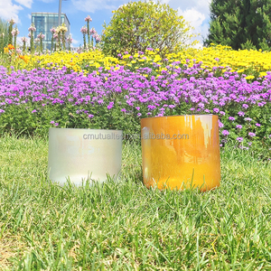 ขันคริสตัลควอตซ์ใส 99.99% สีไล่ระดับ 432/440Hz เครื่องดนตรีบำบัดด้วยเสียง - Product Image 3