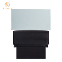 Étui de rangement pour lunettes à pliage horizontal, coffret cadeau avec chiffon de nettoyage doux pour verres et carte décorative délicate