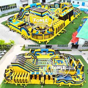 Надувной коммерческий батутный комплекс TONLE: Аттракционы для помещений и улицы, надувные тематические парки развлечений для продажи - Product Image 4