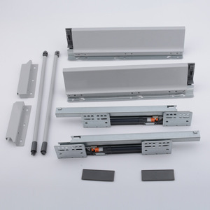 Furniture Accessories Tandem Box Drawer Slide Drawer System Kitchen Drawer Soft Close