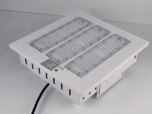 Thiết Kế Mới Trần Ngoài Trời Công Suất Cao 50W 100W 150W 200W Nhôm Gas Station Chiếu Sáng Đèn Có Nghĩa Là Vâng Led Tán Ánh Sáng Ip65 - Product Image 3