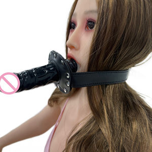 БДСМ силиконовый двойной страпон фаллоимитатор для женщин секс-игрушка для взрослых пар двойная головка затычка носимая лесбийская пара БДСМ игровой реквизит - Product Image 5