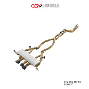 宝马G80 G82 M3 M4中尖CGW性能熟金钛等长全排气系统管道的直接来源 - Product Image 2