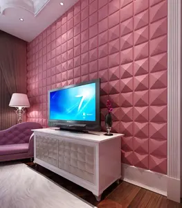 फैशन 3d दीवार पैनलों के लिए moistureproof 3d दीवार पैनल होटल शानदार D023 धो सकते हैं मुद्रणनीय 3d पीवीसी बोर्ड