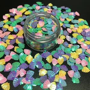 Số Lượng Lớn Pvc Sequins Biển Shell Sao Trái Tim Mix Shape Glitter Confetti Glitters Trang Trí Đám Cưới DIY Craft
