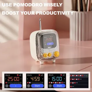 <span class=keywords><strong>Divoom</strong></span> Mini FM portátil para altavoz Bluetooth, reloj despertador RGB <span class=keywords><strong>Pixel</strong></span> <span class=keywords><strong>Art</strong></span>, tablero de visualización DIY para cine en casa, lindo hogar - Product Image 4