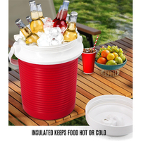 Distributeur de boissons froides de la glacière 7.6L avec la poignée de transport de robinet