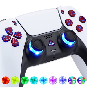 Kits de Luces LED DTF de 7 Colores y 9 Modos para Modificar el Control de PS5, Botones Dpad, Thumbsticks, Share, Option, Home y Botones Faciales - Product Image 2