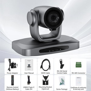 OEM กล้องการประชุมทางวิดีโอติดตามอัตโนมัติ4K usb/ndi/sdi/hdml ซูมออปติคอล12x สำหรับโบสถ์และสตูดิโอคลาส - Product Image 4