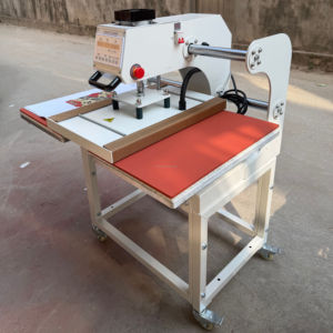 Hoge kwaliteit 40x60 elektrische warmtepersmachine voor T-shirts kleding bedrukking semi-automatische vlakbedprinter handmatige uitvoering - Product Image 6