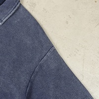 Polo à manches courtes pour homme, été, texture gaufrée, logo personnalisable |   Style tendance et décontracté, coupe ample, respirant