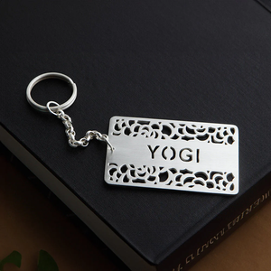 Llavero Metálico Personalizable con Nombre Grabado, Regalo Promocional, Souvenir, Obsequio Corporativo - Product Image 2