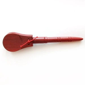 Wholesale Red Wooden Handled Castanet Kids Rhythm Percussion Instrument For Teaching Aids Preschool Educational <b>Musical</b> Toy - Product Image 4