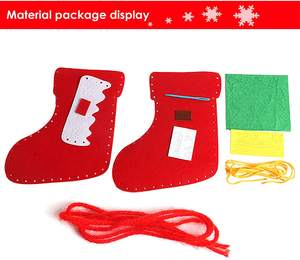 Hot Selling Felt <b>Christmas</b> Pendant Decor Popular Design for Festive Use - Product Image 4