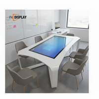 Mesa Táctil con Pantalla de 55'' Android Windows, Pantalla Digital Interactiva de Grado Comercial