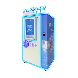 Frozen Food Smart Machine 50 Flavors Ice Cream Maker Automatics Cone Machine For Sale with CE and FCC