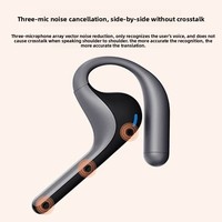 Casque d'écoute pour interprétation simultanée Timekettle W4 Pro avec charge Type-C pour la traduction vidéo en temps réel