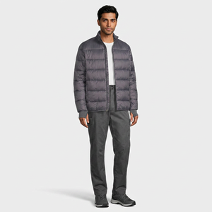 Factory Stock Winter Quilted Canvas Cotton <b>Warm</b> Jacket Front Custom Sleeveless Casual Sport Style <b>Waterproof</b> Windproof High - Product Image 1