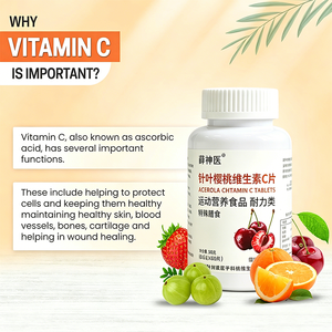 Tabletas de Vitamina C de Alta Potencia, Ácido Ascórbico Puro, Tabletas de Vitamina C para la <span class=keywords><strong>Salud</strong></span> de Huesos, Articulaciones e Inmunidad, Precio al por Mayor - Product Image 2