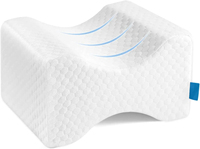 Support dorsal pour les dormeurs latéraux, oreiller en mousse à mémoire de forme pour les genoux, pour la sciatique orthopédique, l'alignement des jambes, des hanches et de la colonne vertébrale, oreillers de grossesse pour le corps