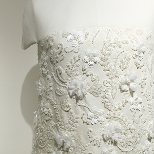 Evening Party Dress New Design White Floral Embroidered <strong>Lace</strong> Luxury Formal Evening Dresses for Women - Product Image 6