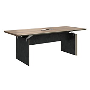 Table de conférence modulaire convertible personnalisée, moderne, luxueuse, de haute qualité, en panneaux de bois, 10 places - Product Image 5