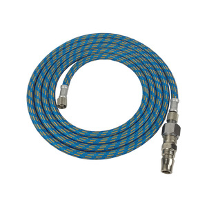 Tuyau de raccordement aérographe-compacteur d'air 1,8 m, adaptateur 130-131-180, alimentation par gravité, connexion rapide, interface 1/8 à 1/4 - Product Image 4