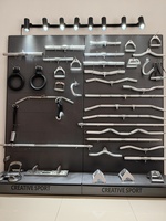 Barres de poignée en aluminium de qualité commerciale pour équipement de fitness, accessoires de câble pour entraînement, barres de traction