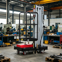 Ascenseur hydraulique électrique domestique pour 4-6 personnes, monte-charge vertical à mât pour villa résidentielle 3 étages, table élévatrice 1200x1000mm