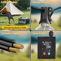 E12 G40 LED-Kugellampen Garten Hof Baum Dekoration Lichterkette Girlande Hochzeit Outdoor Feiertag Solar-Lichterkette