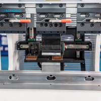 Cintreuse électrique CNC à servomoteur série LB Small 12 tonnes, cintreuse de barres omnibus en cuivre haute stabilité