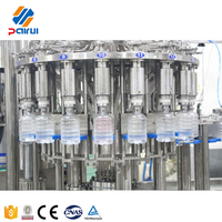 Machine de remplissage à chaud automatique 3 en 1 pour jus de fruits, ligne de production d'embouteillage de jus en bouteille PET