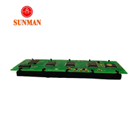 Modul LCD STN Dot Matrix 240X64 Pengontrol T6963C Lampu Latar LED 5V Suhu Lebar SMG24064B