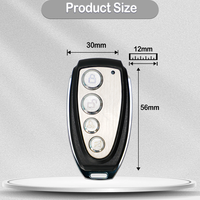 Nouveau universel 315mhz EV1527 apprentissage sans fil à distance RF Kit de contrôle porte électrique porte de Garage télécommande pour porte roulante