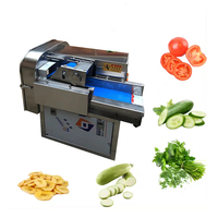 Spinazie Okra Snijmachine Fruit- en Groentesnijmachine Verstelbare dikte 1-30 mm Energiebesparend Commercieel gebruik