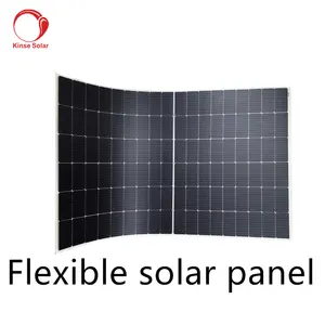 Kinse 2024 New Design Flexible Solar Panels 400w System Photovoltaic Factory Direct Sale