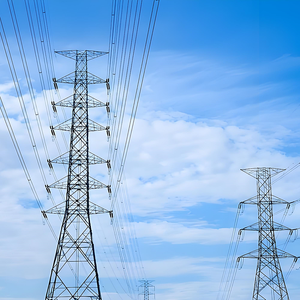 Tour de transmission en treillis d'acier galvanisé à chaud sur mesure pour la distribution d'énergie haute tension - Product Image 1
