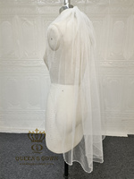QUEENSGOWN Voile de mariée en cristal et perles fait à la main-Voile de paillettes de mariage court scintillant pour mariée, photoshoots et cérémonies